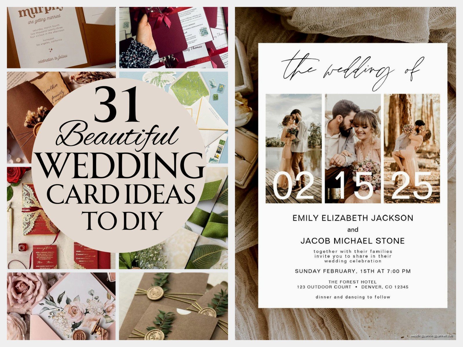 Wedding Card Examples: Sample Ideas & Examples