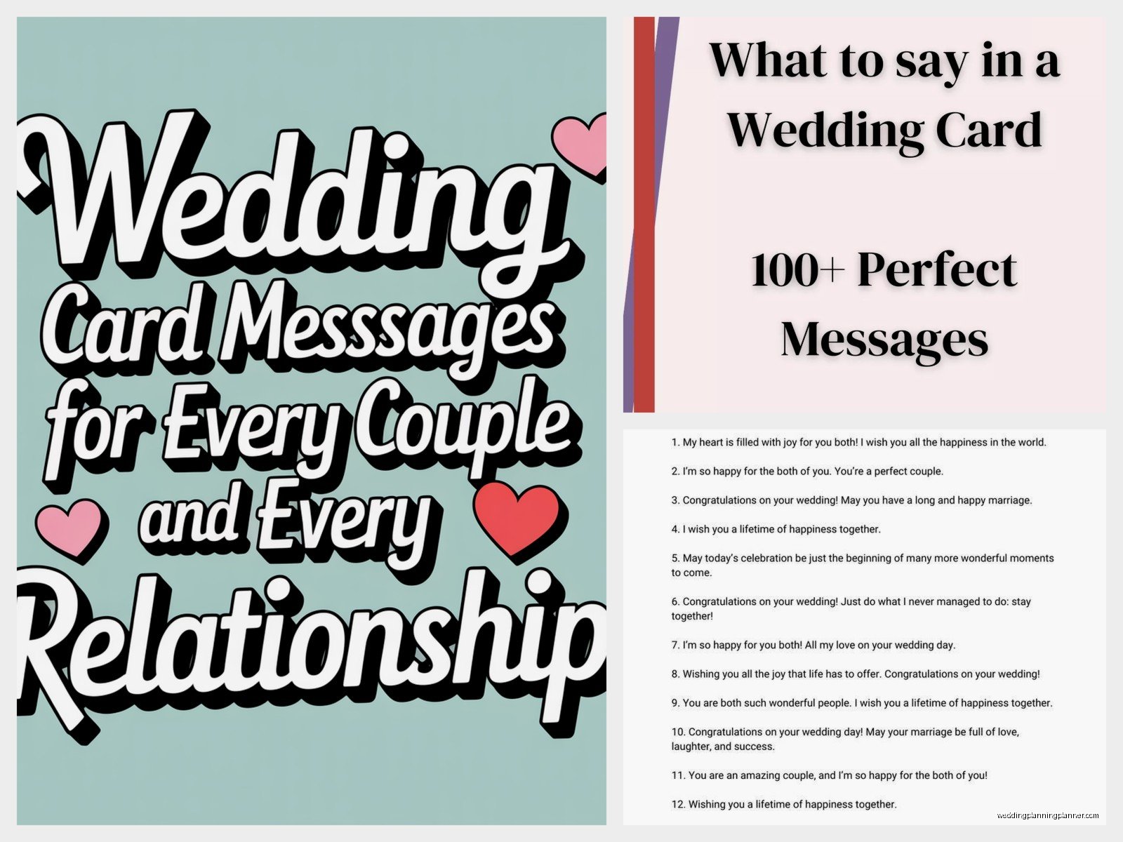 Wedding Card Message Examples: Sample Ideas & Examples