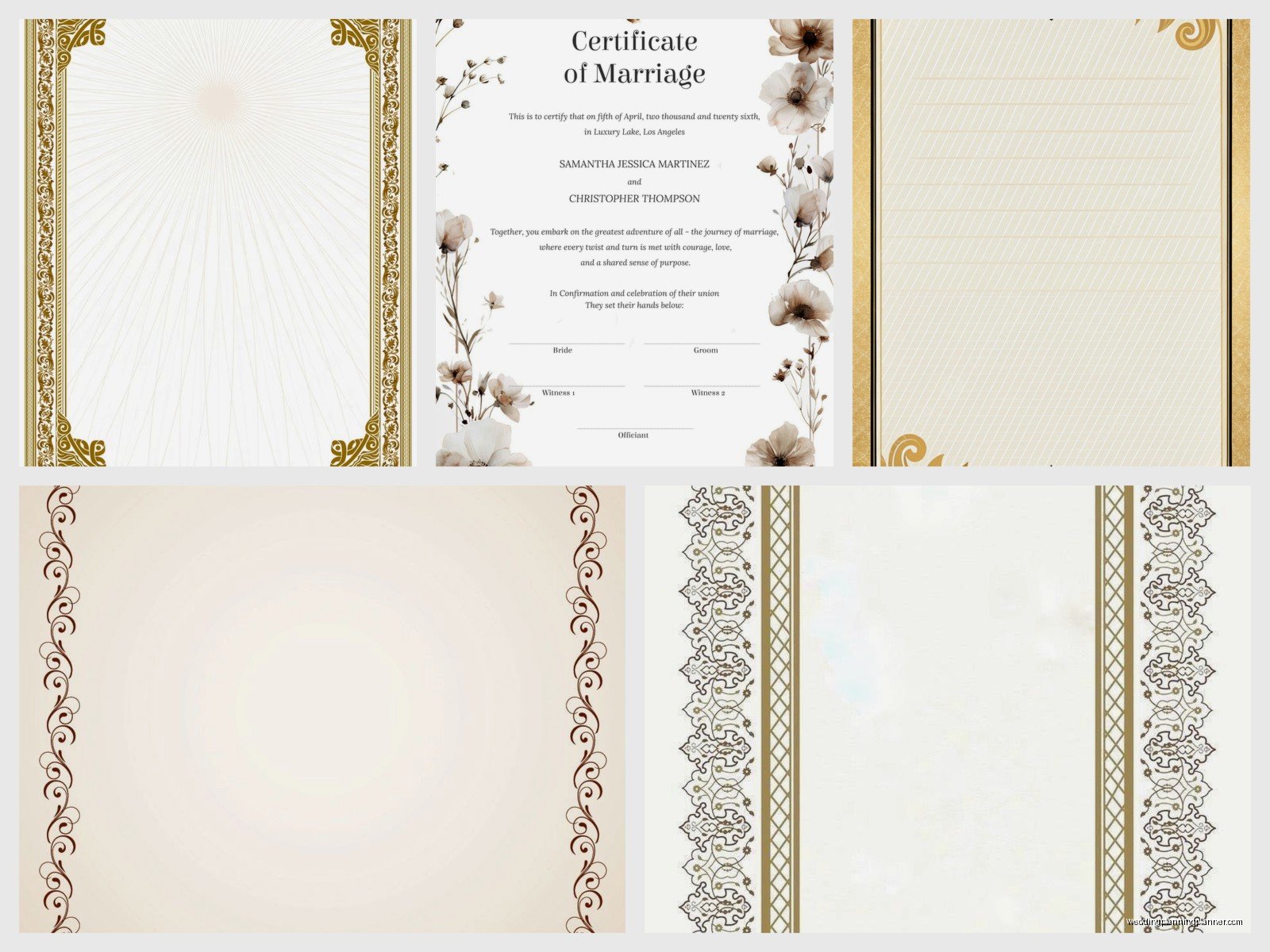 Wedding Certificate Design: Complete Guide