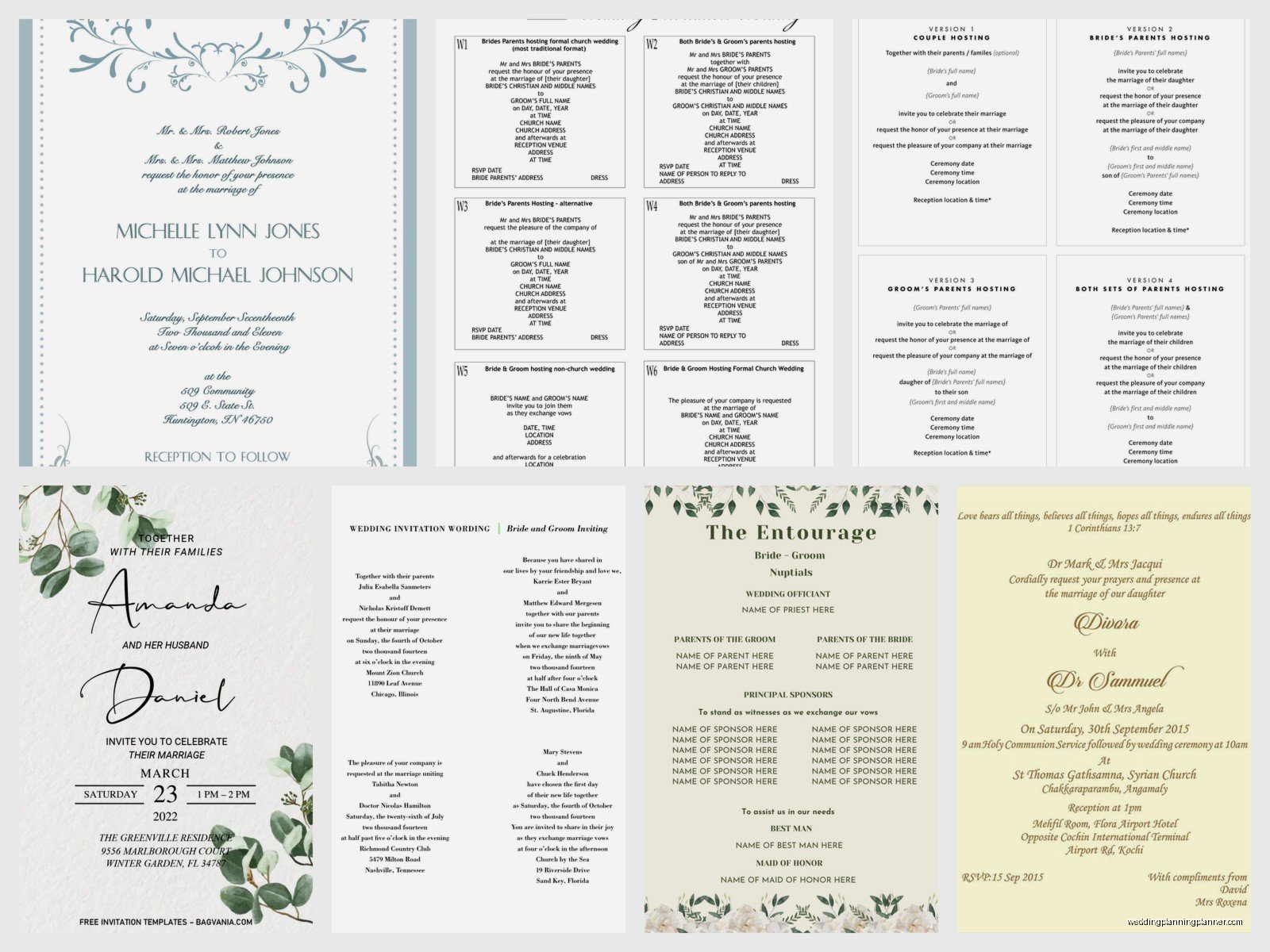 Wedding Invitation Sample Text: Sample Ideas & Examples