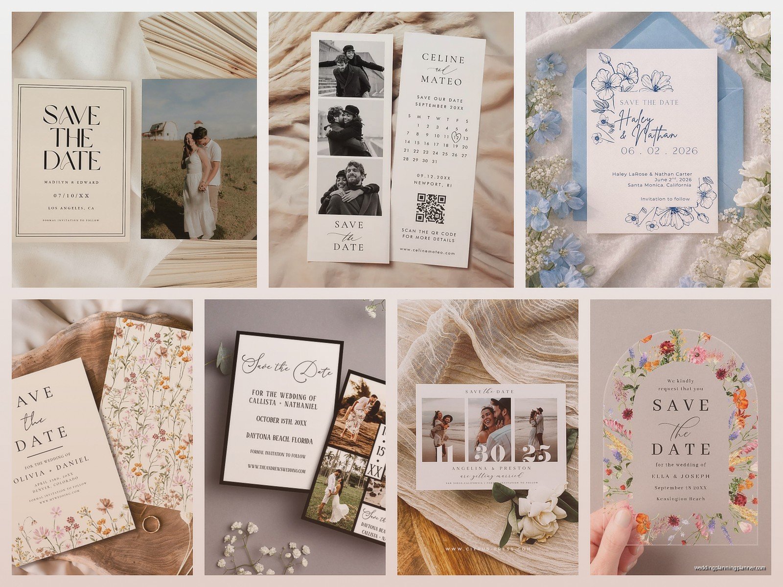 Wedding Invitations and Save the Dates: Complete Timeline