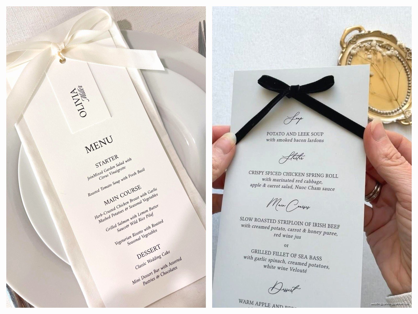Wedding Menu Designs: Complete Guide