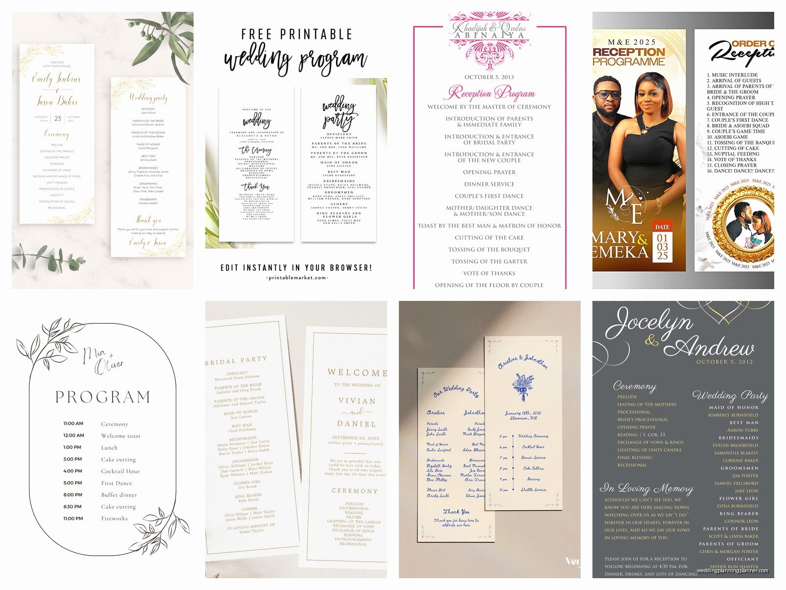 Wedding Program Designs: Complete Guide