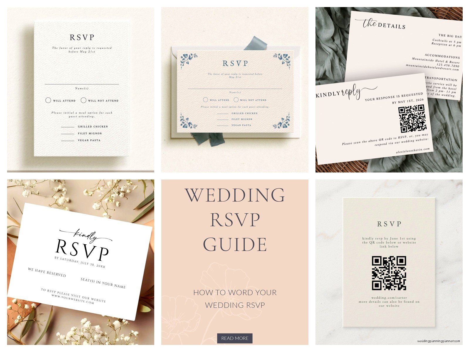 Wedding Rsvp Sample: Sample Ideas & Examples
