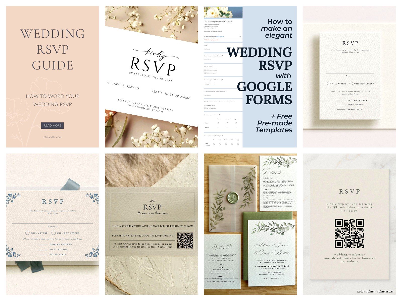 Wedding Rsvp Sample: Sample Ideas & Examples
