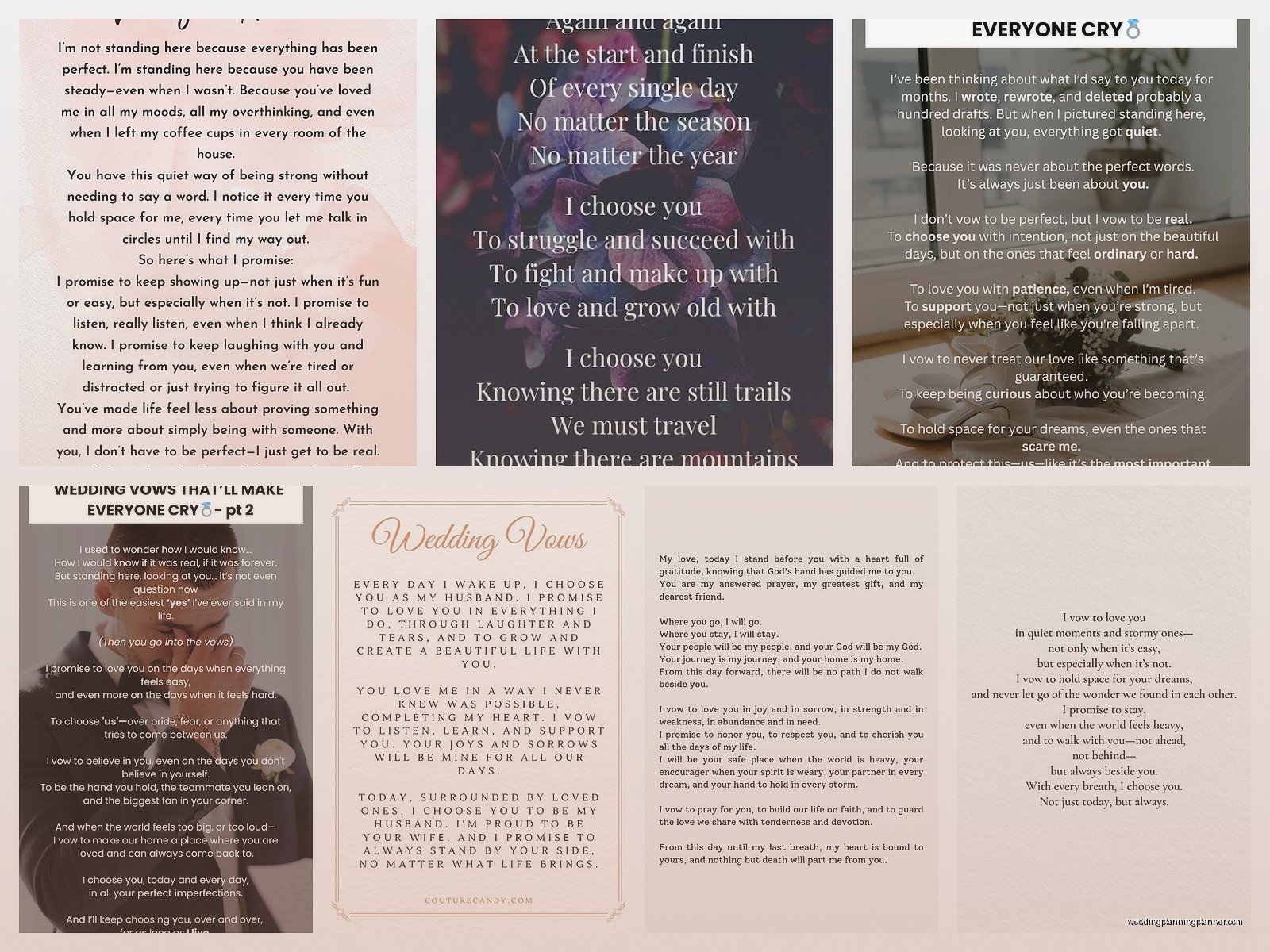 Wedding Vow Examples For Him: Sample Ideas & Examples