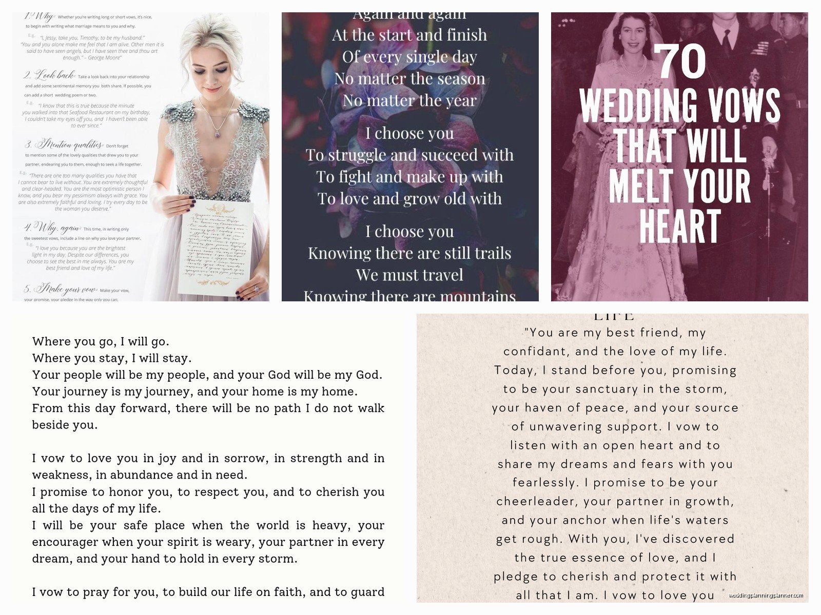 Wedding Vows Examples For Her: Sample Ideas & Examples