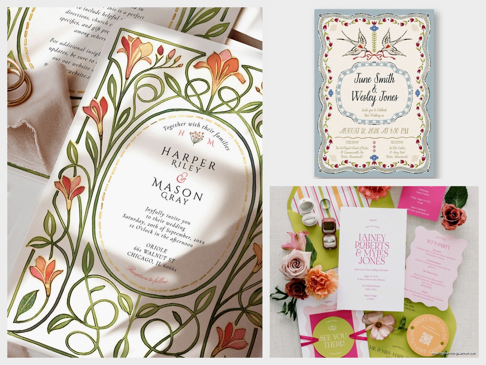 Bespoke Wedding Invitations: Custom Handcrafted Designs