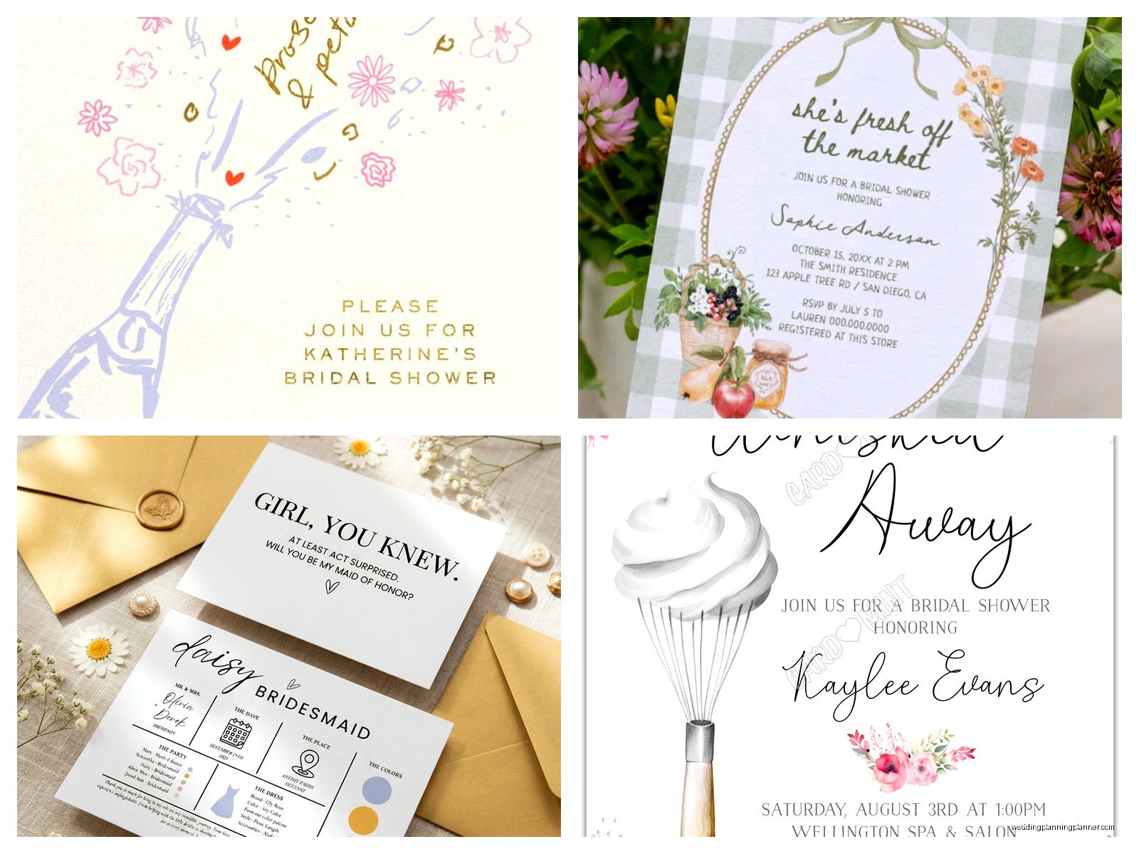 Bridal Party Invites: Bridesmaid & Groomsmen Proposal Cards
