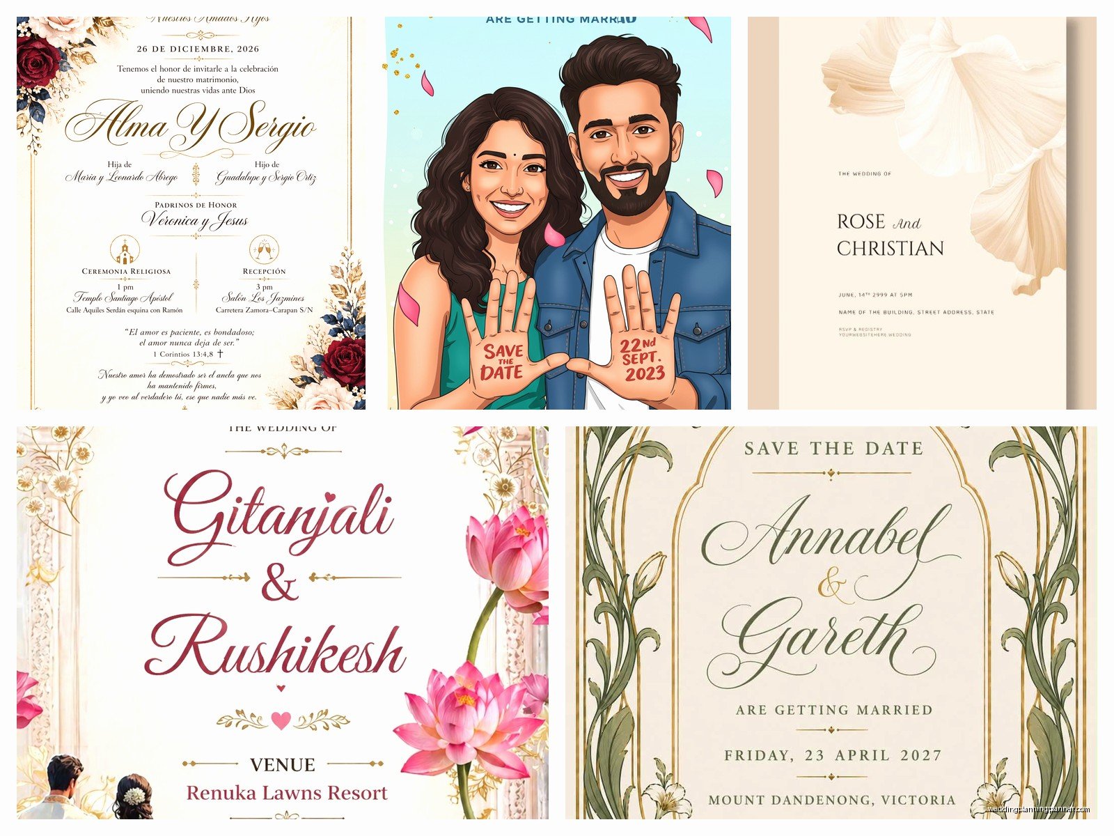 E-Wedding Card: Digital Electronic Invitation