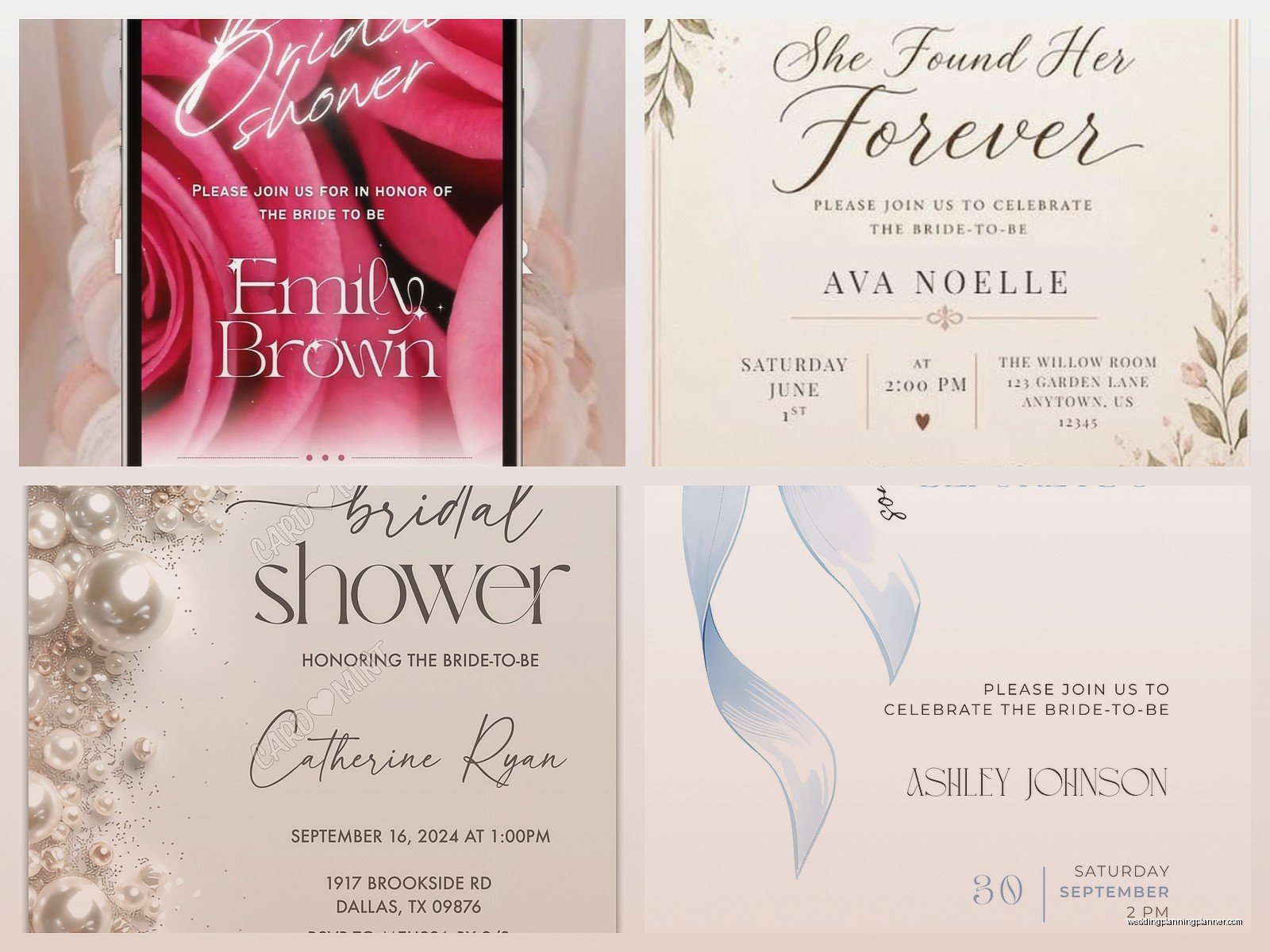 Evites for Bridal Shower: Digital Party Invitations