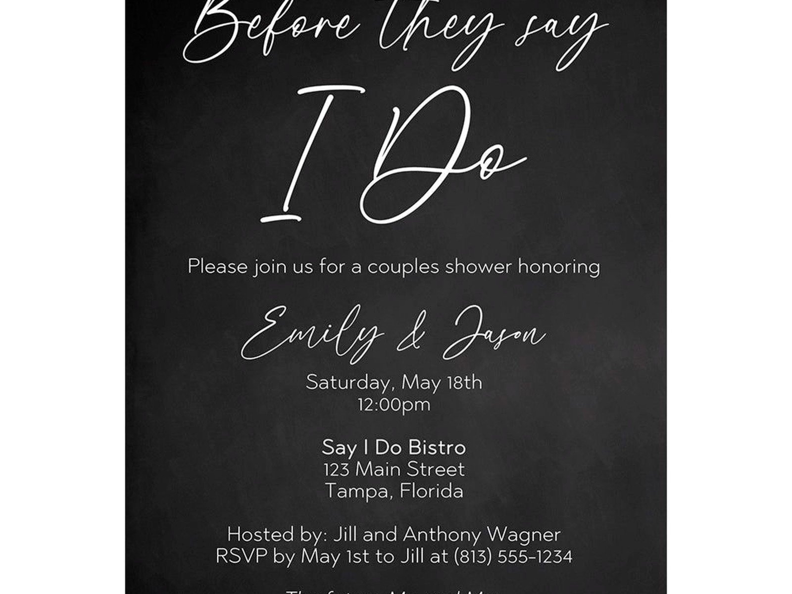 Jack and Jill Shower Invitations: Couples Party Designs