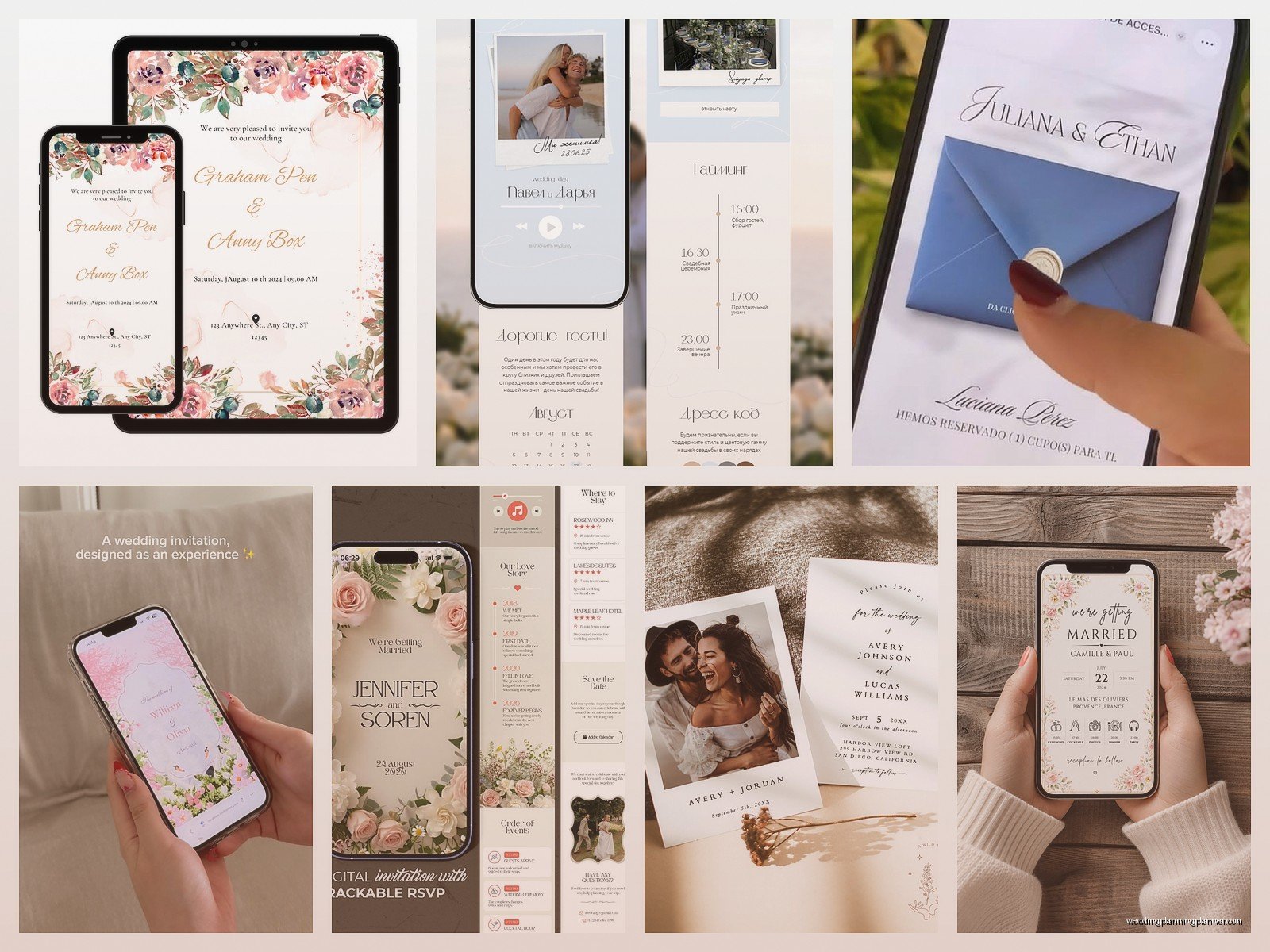 Mobile Wedding Invitation: Smartphone-Optimized E-Invites