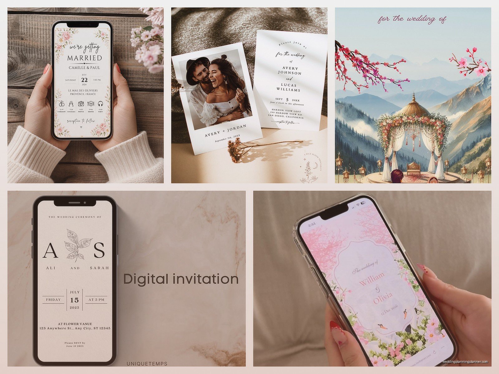 Mobile Wedding Invitation: Smartphone-Optimized E-Invites