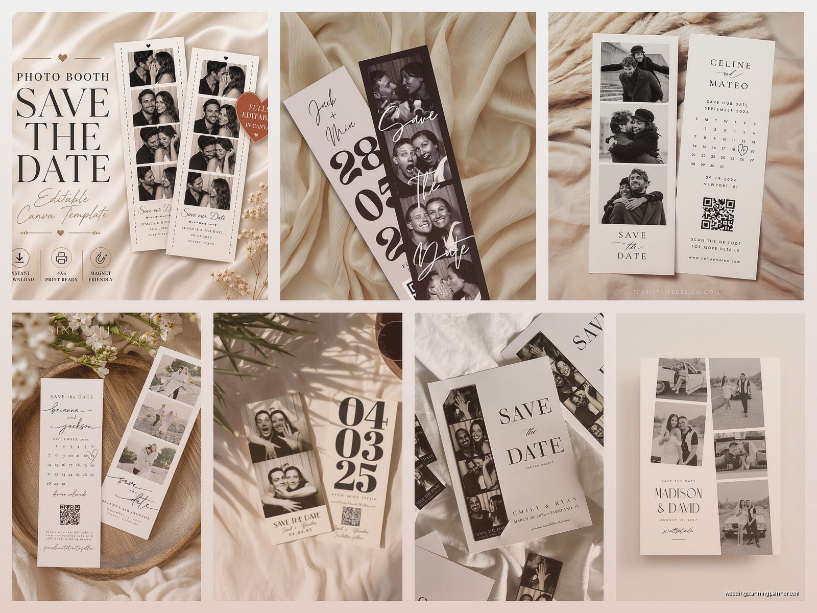Photo Booth Save the Date: Fun Interactive Announcement