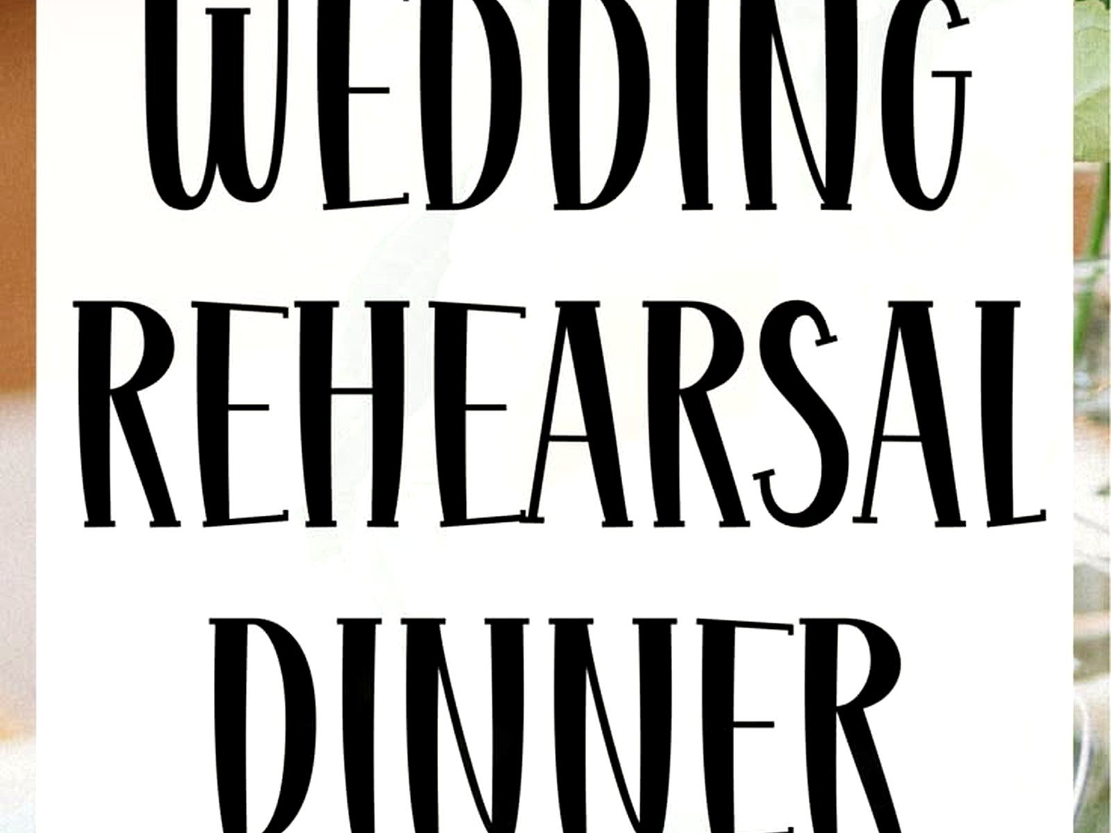 Planning A Rehearsal Dinner: Complete Guide