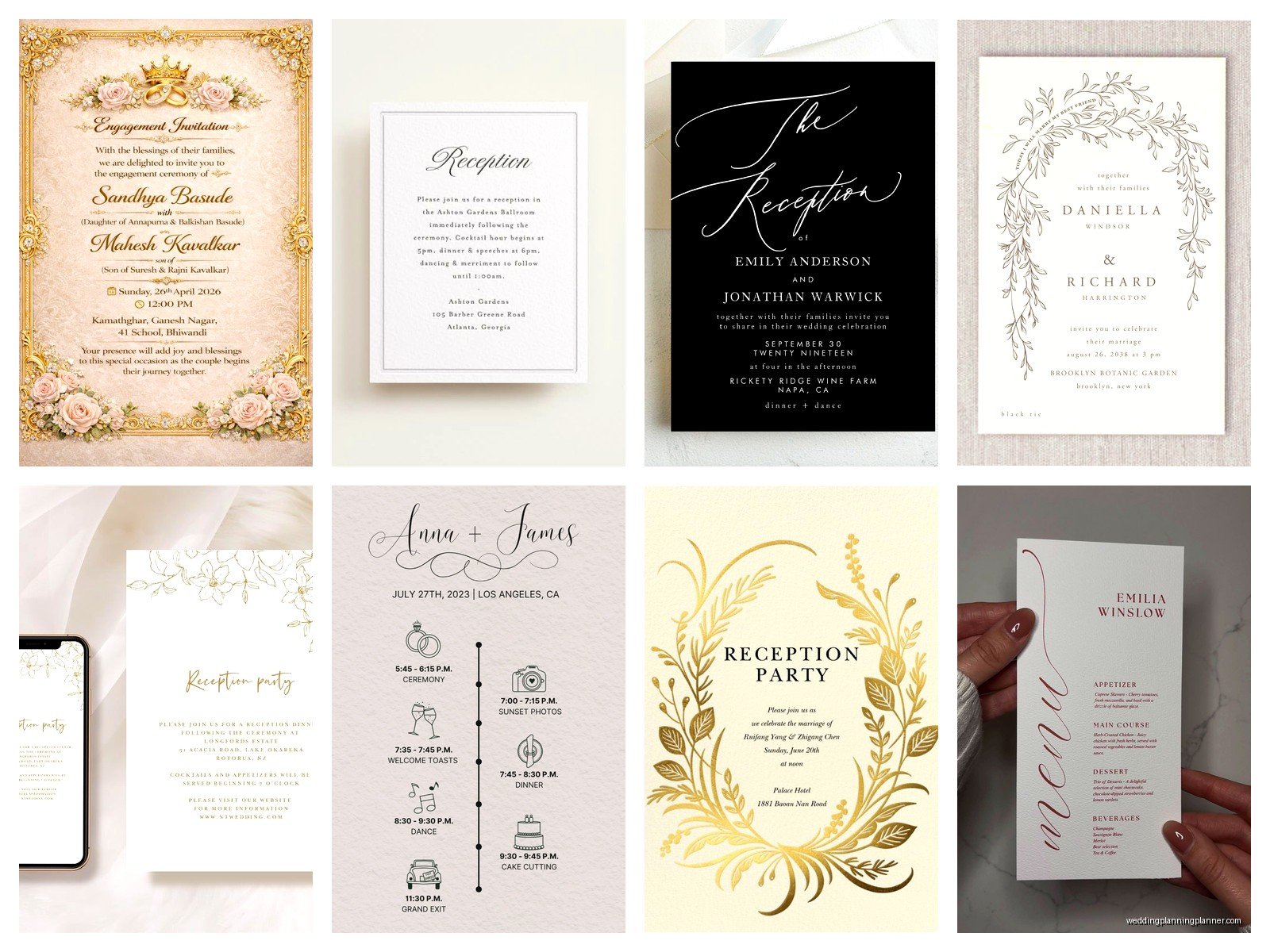 Reception Card: Post-Ceremony Party Details Insert