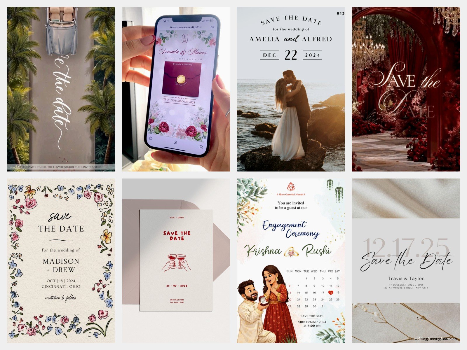 Save the Date E-Card: Digital Electronic Announcement