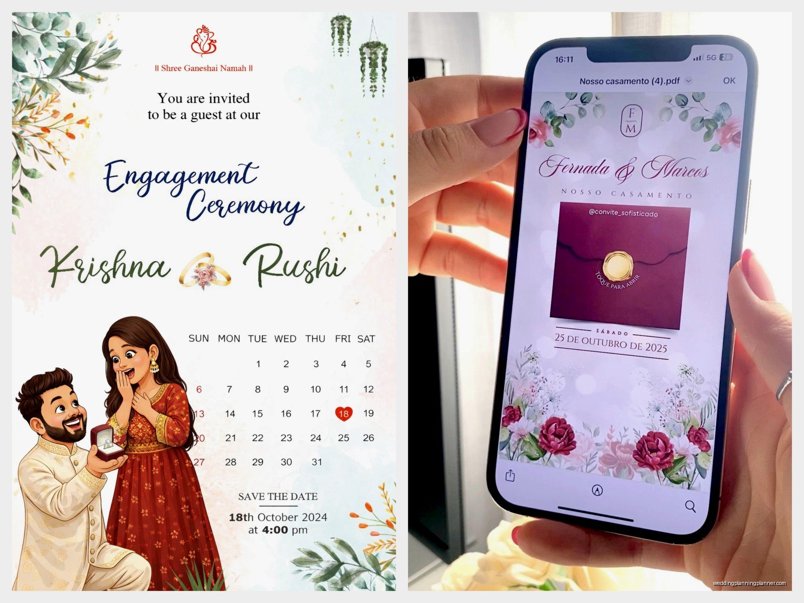 Save the Date E-Card: Digital Electronic Announcement