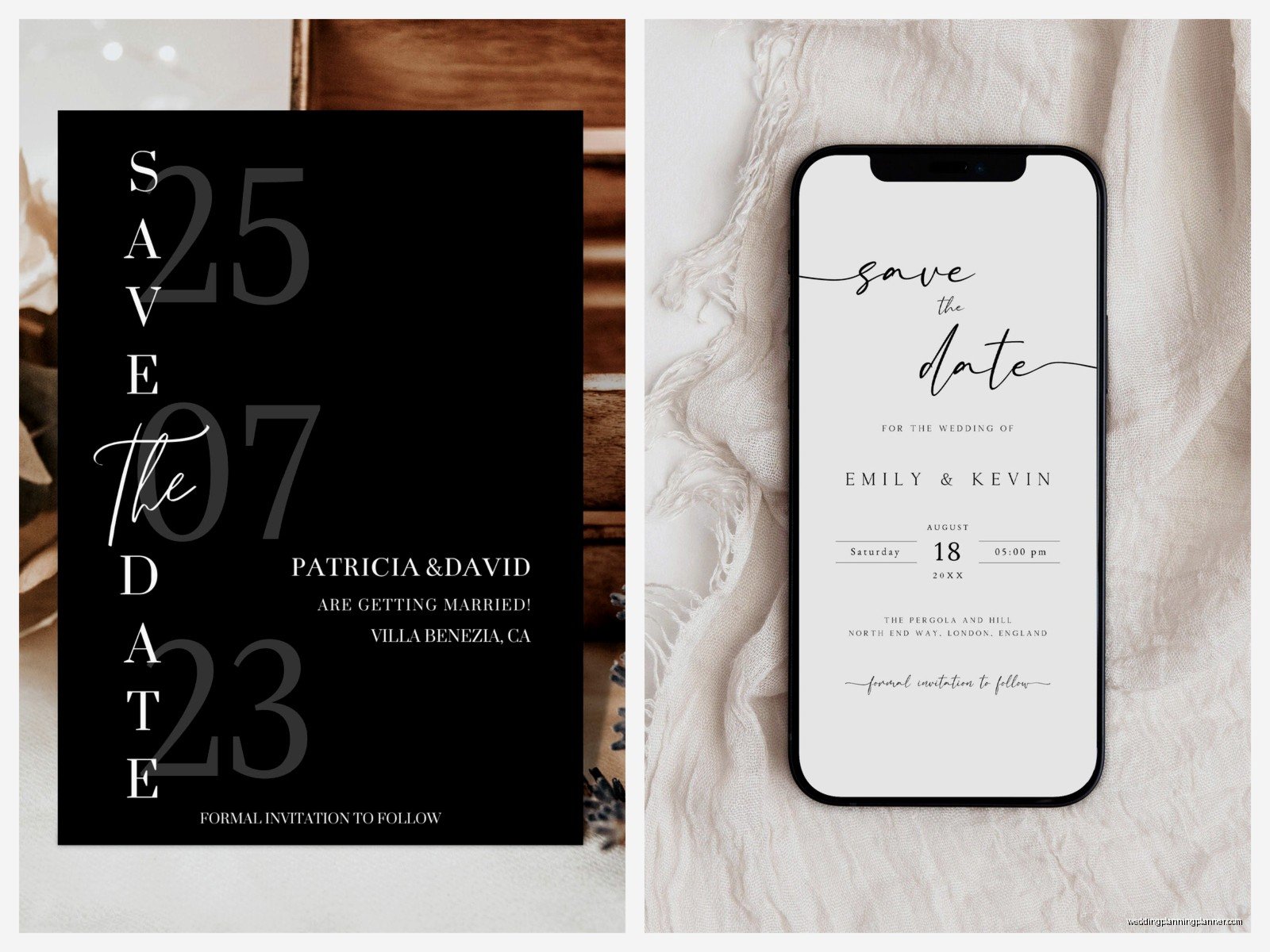 Save the Date Electronic Invite: Digital Announcement