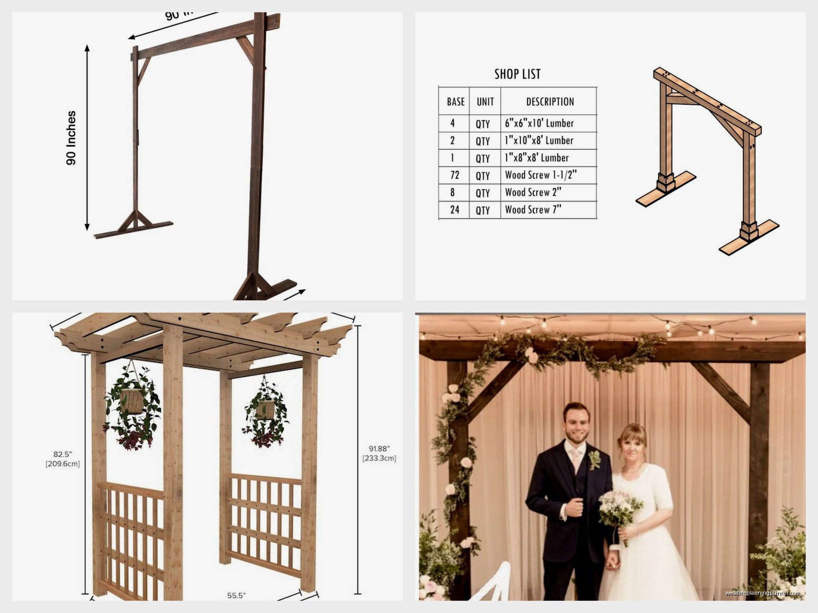 Wedding Arbor Plans: Complete Guide