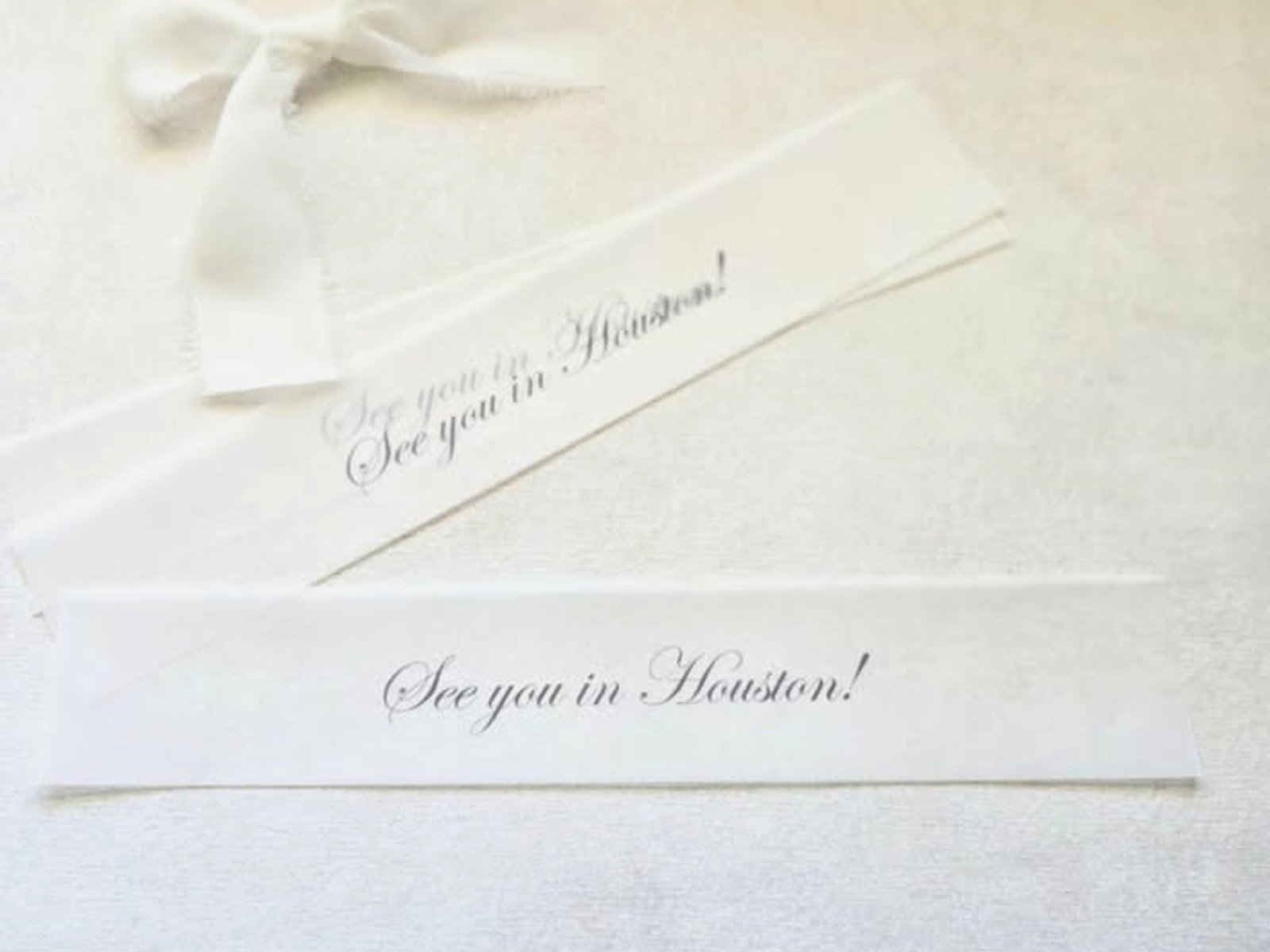 Wedding Belly Bands: Invitation Wrap Decorative Assembly