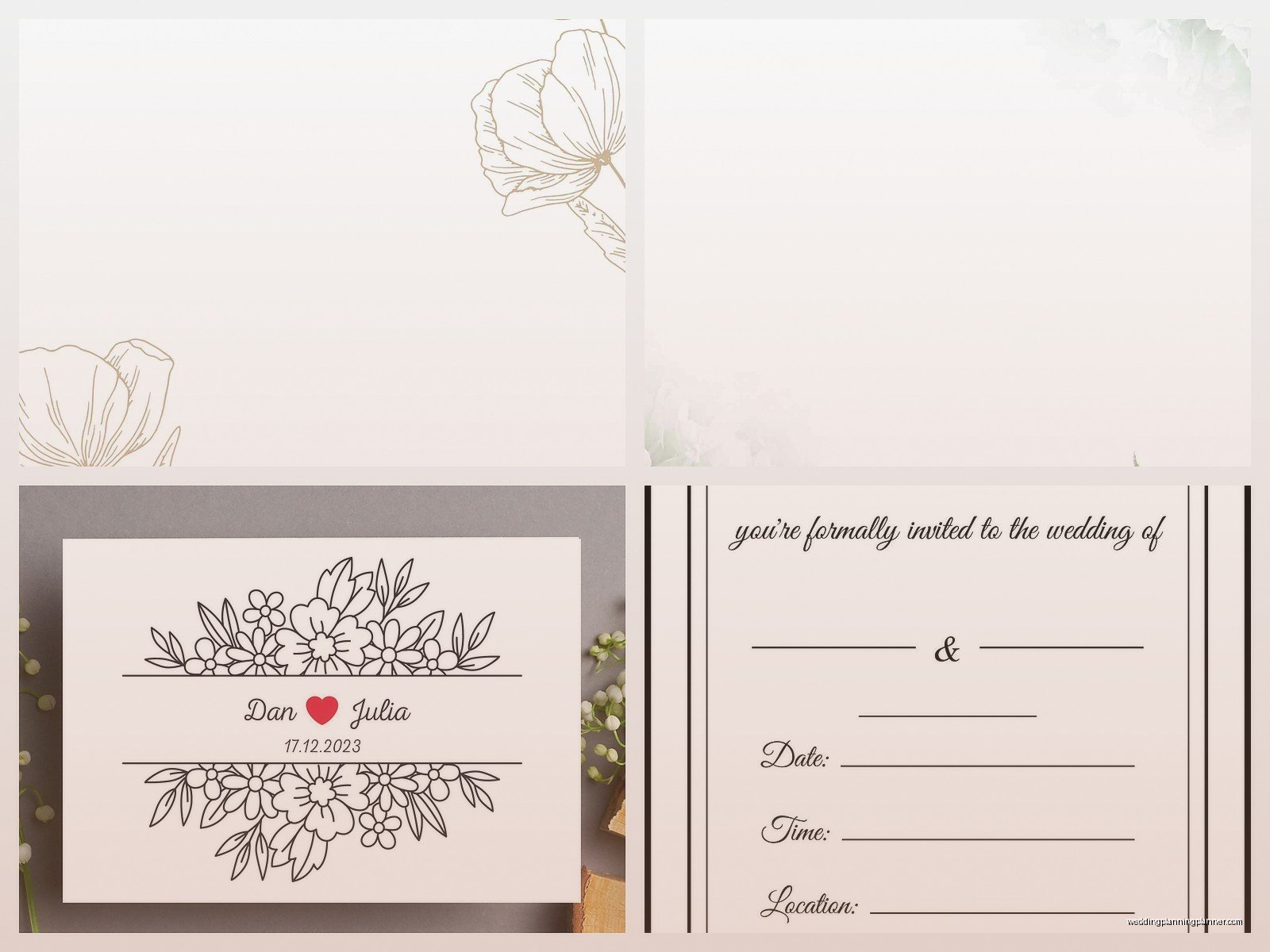 Wedding Card Layout: Design & Ordering Guide