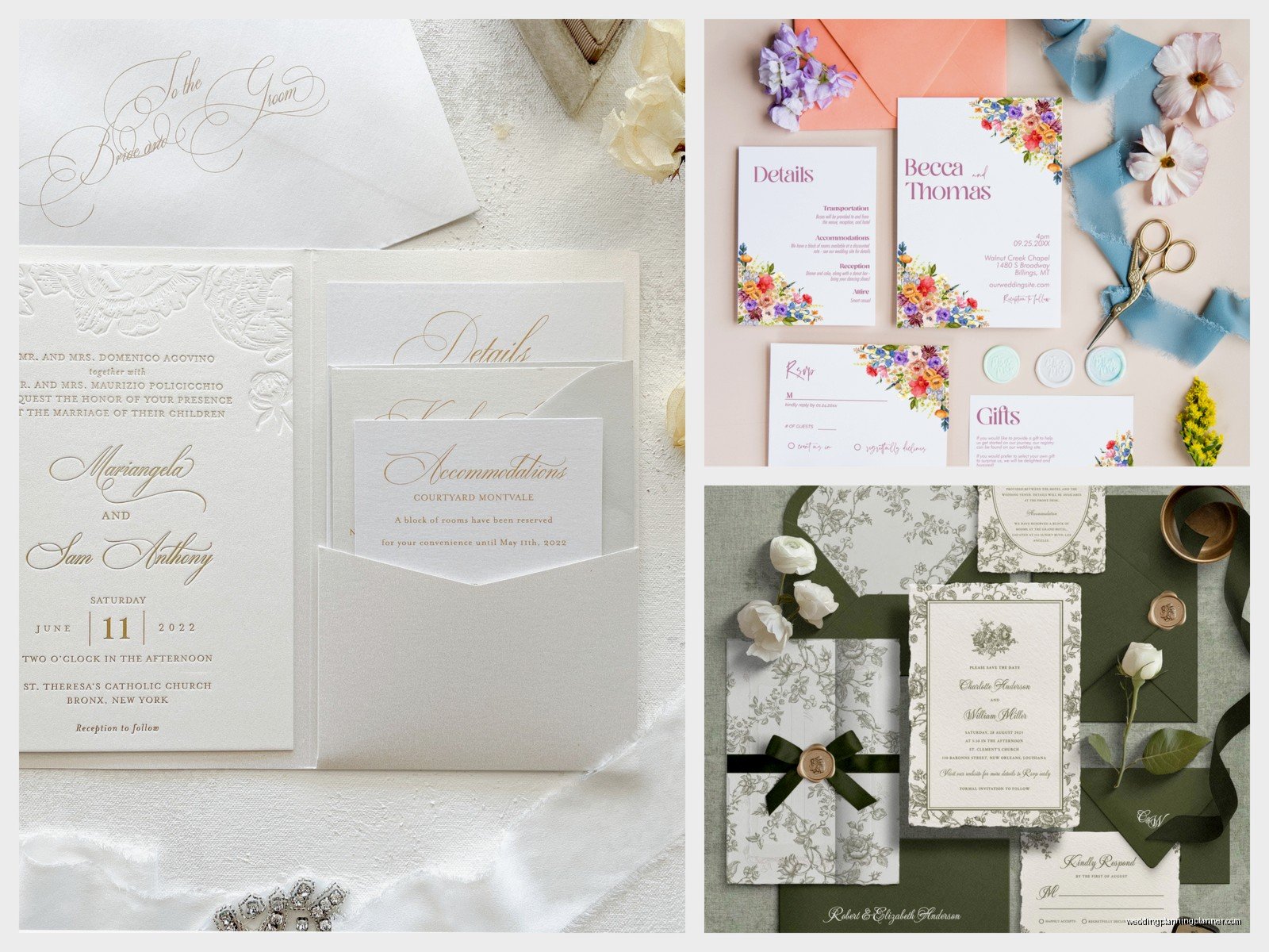 Wedding Invitation Sets: Complete Suite Packages