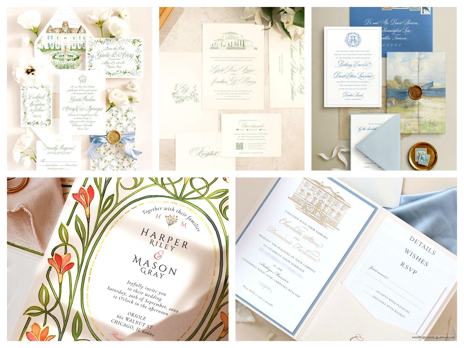 Wedding Invitation Suites: Complete Stationery Packages