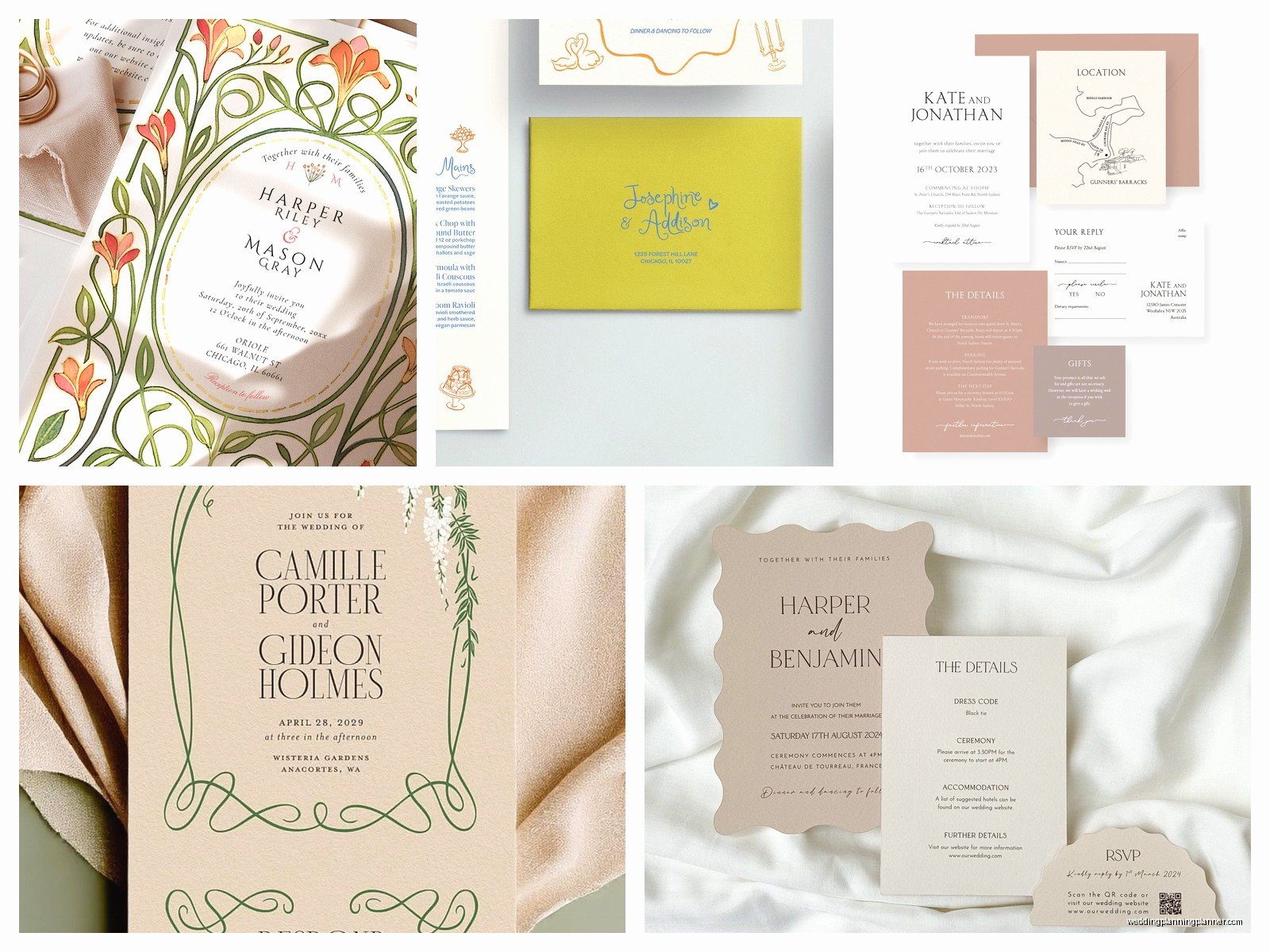 Wedding Stationery Packages: Complete Suite Bundles