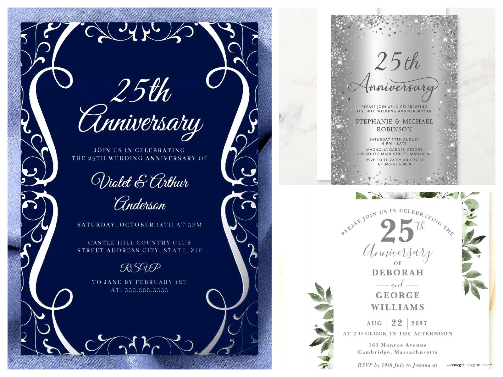 25th Wedding Anniversary Invitation Card: Design & Ordering Guide