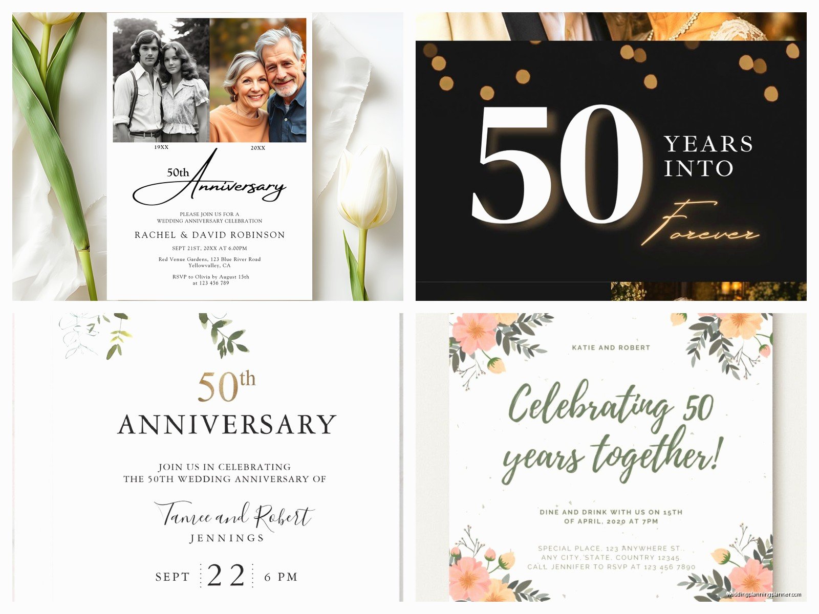 50th Marriage Anniversary Invitation Card: Design & Ordering Guide