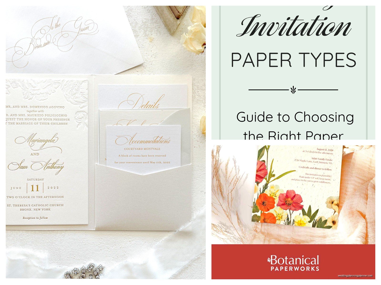 Best Paper for Wedding Invitations: Card Stock Guide