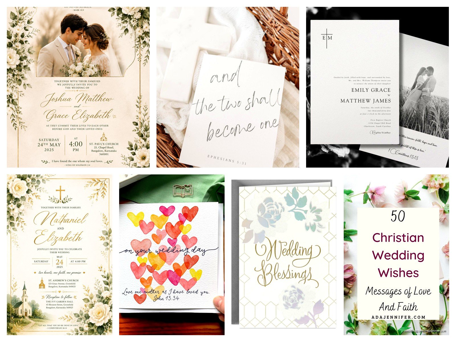 Christian Wedding Cards: Design & Ordering Guide