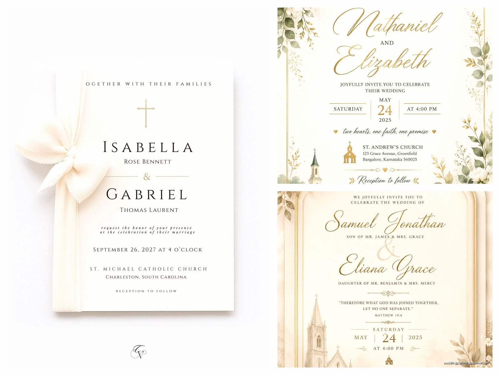Christian Wedding Invitation Card: Design & Ordering Guide