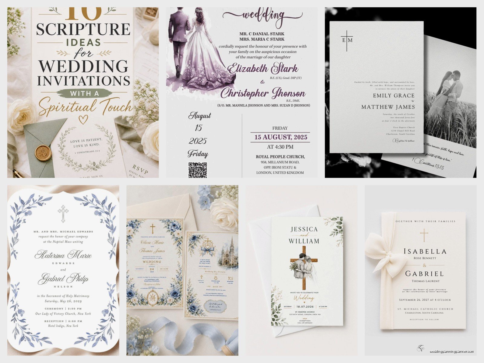 Christian Wedding Invitation Card: Design & Ordering Guide