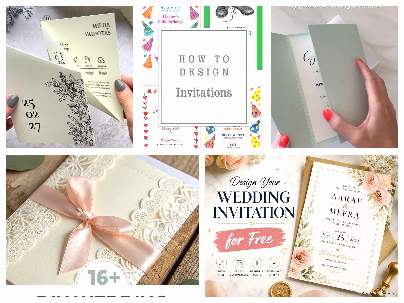 Creating An Invitation Card: Design & Ordering Guide
