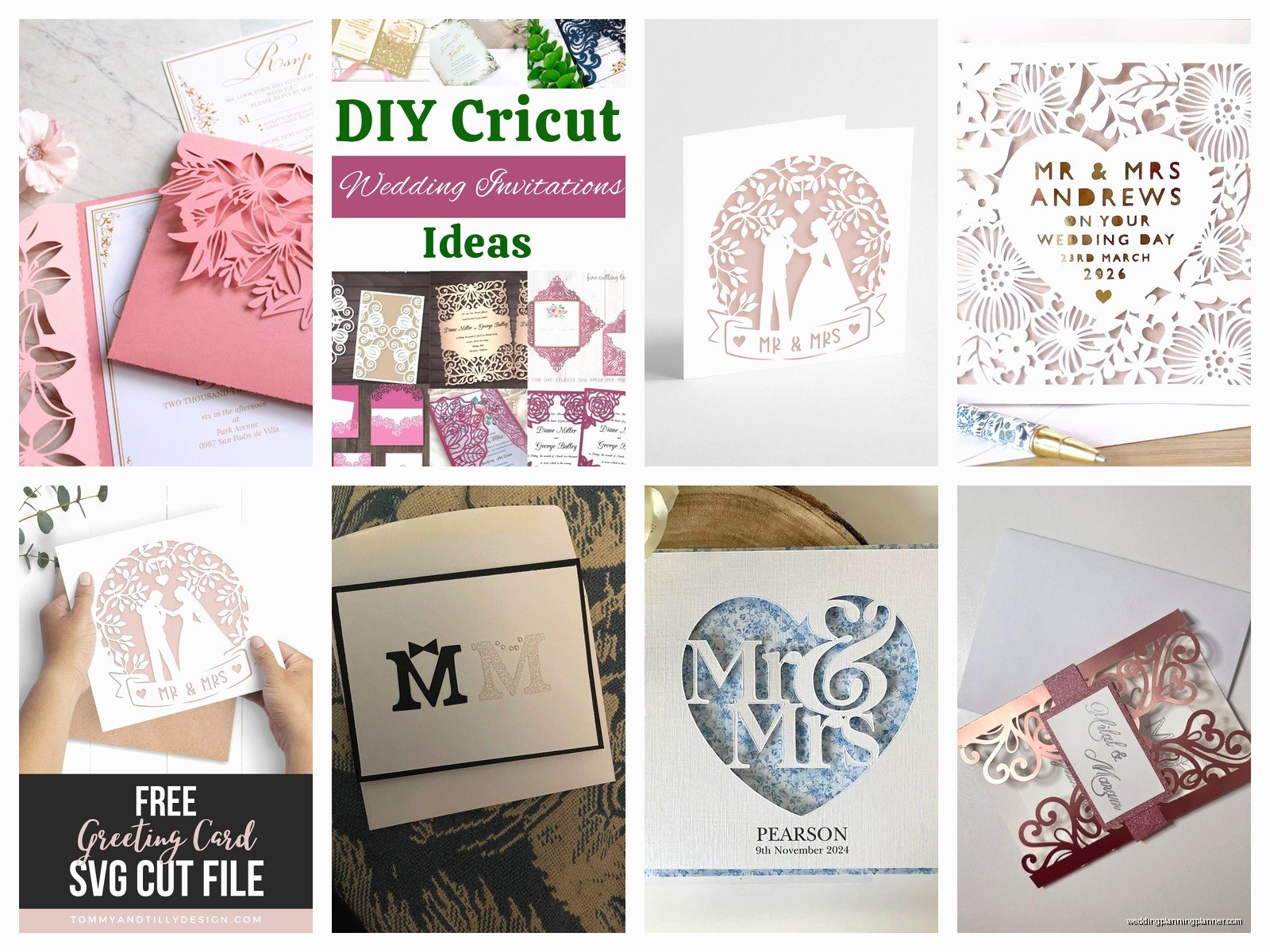 Cricut Wedding Card: Design & Ordering Guide