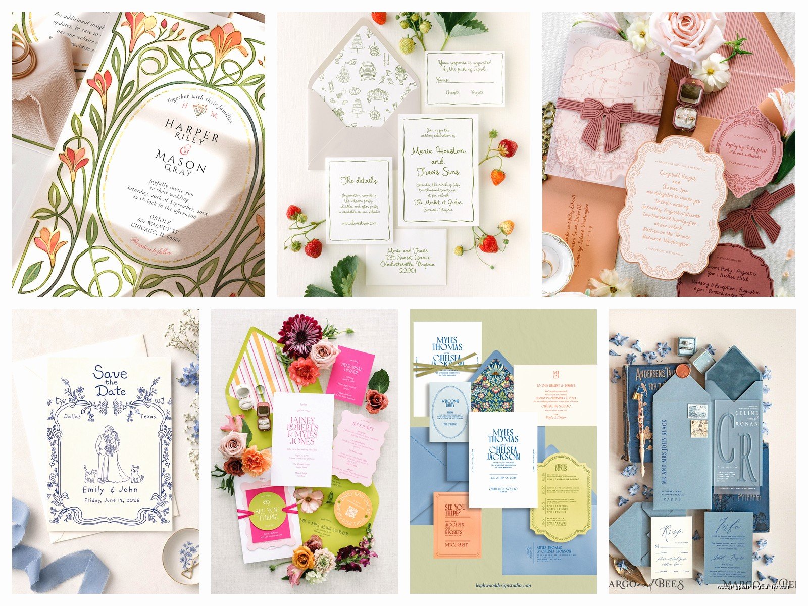 Custom Wedding Stationery: Personalized Paper Suite