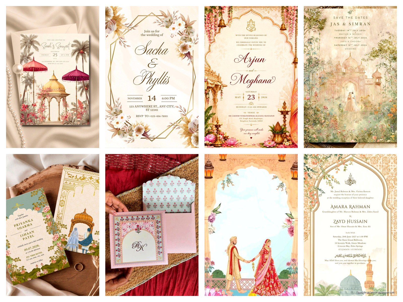 Desi Wedding Invitations: Design & Ordering Guide