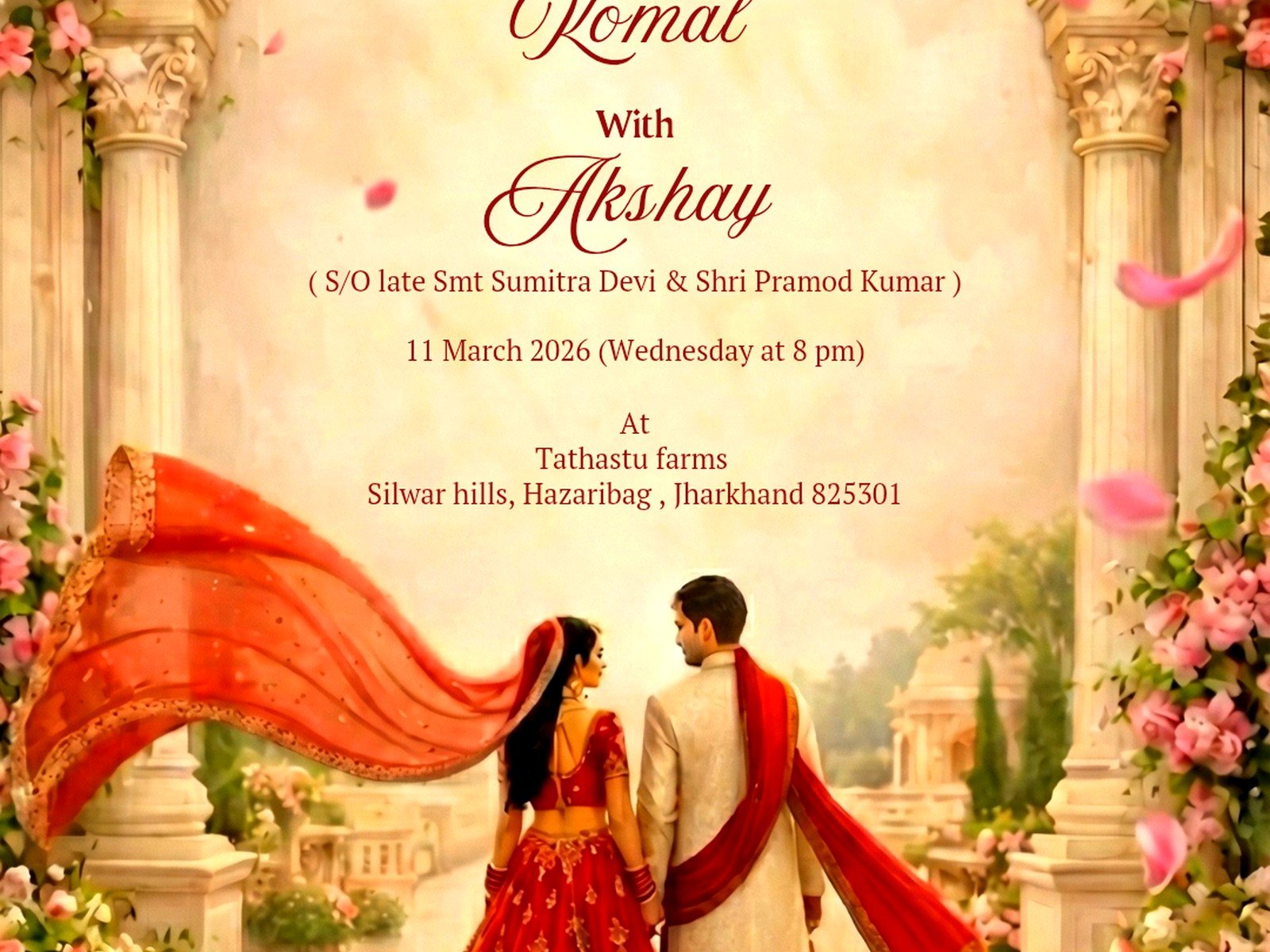 Digital Marriage Card: Design & Ordering Guide