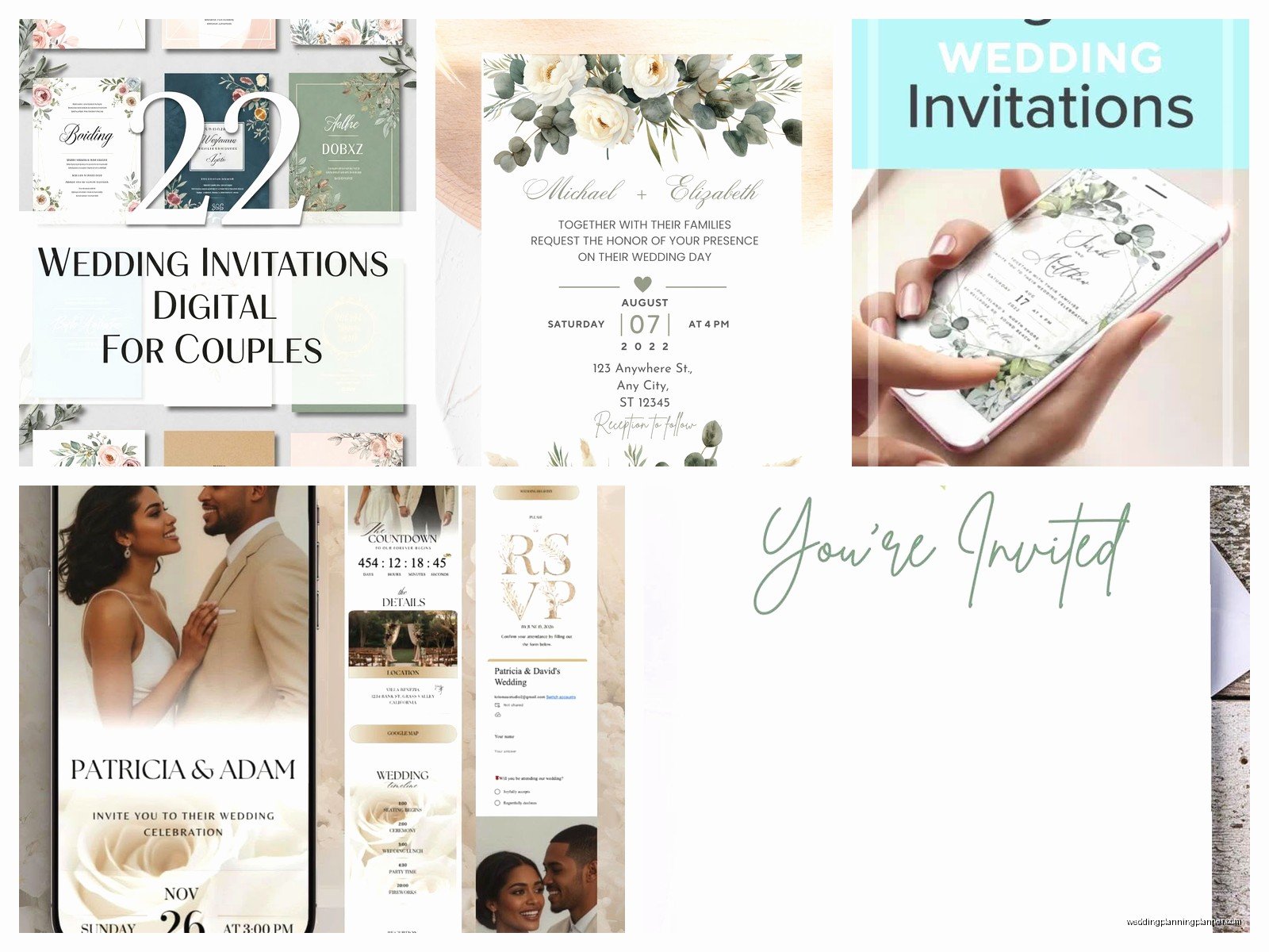 Digital Wedding Invitations Free: No-Cost E-Invite Options