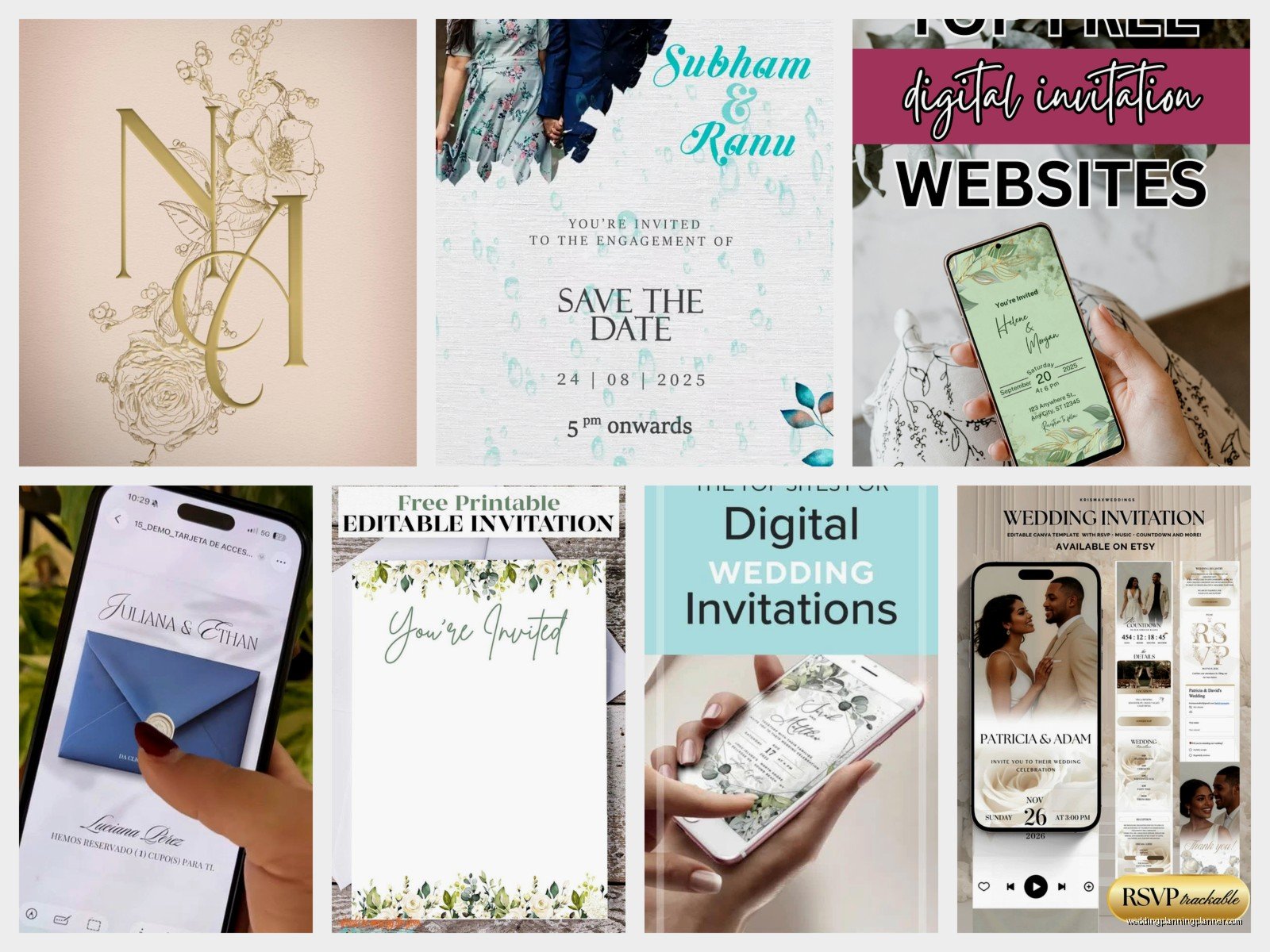 Digital Wedding Invitations Free: No-Cost E-Invite Options