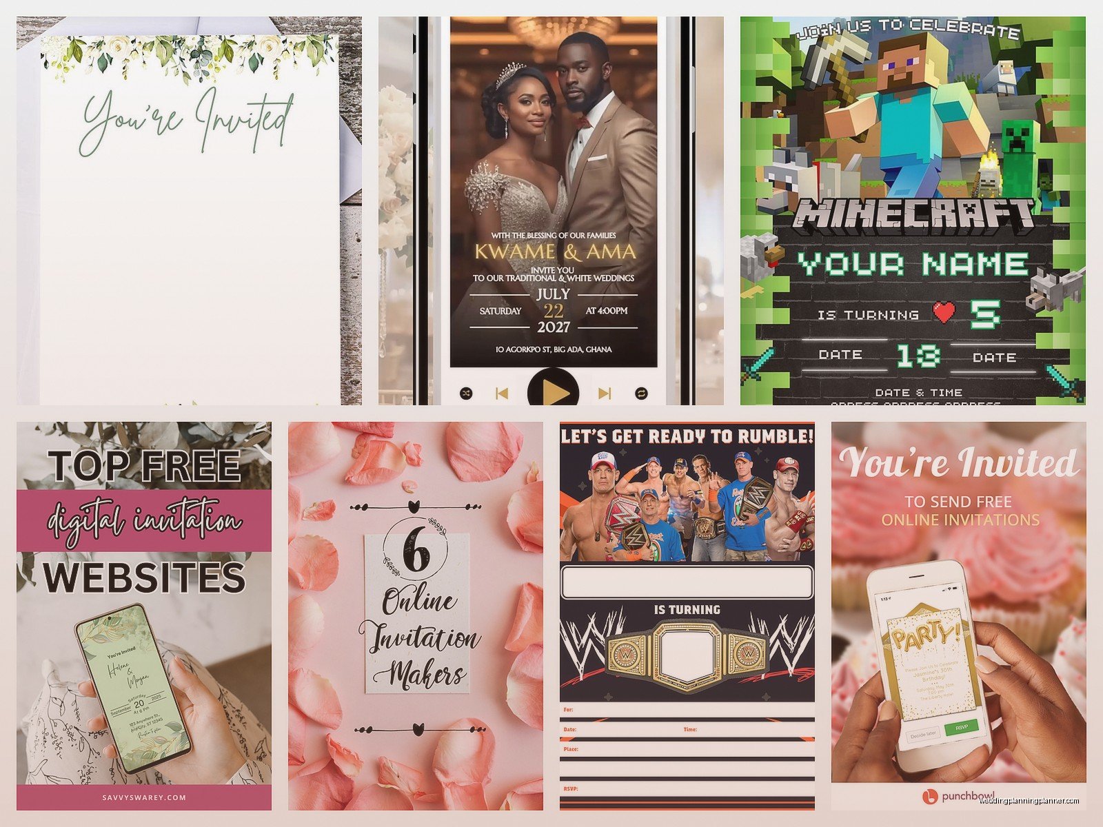 Electronic Invitations Free: No-Cost Digital Options