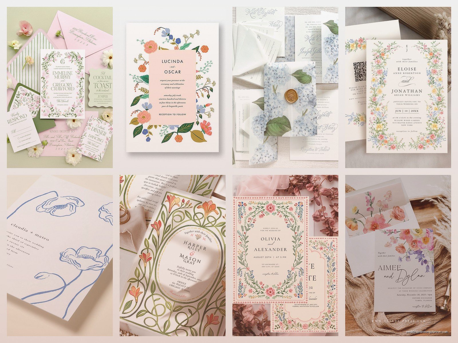 Flower Wedding Invitation: Design & Ordering Guide