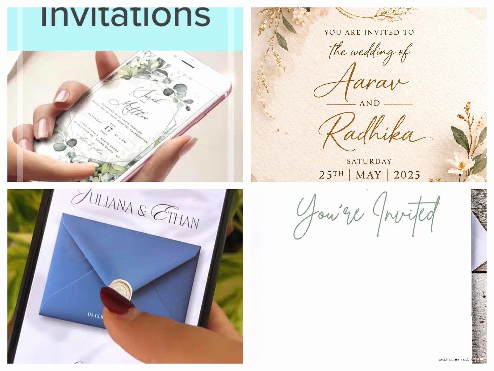 Free Online Wedding Invitations: No-Cost Digital Platforms