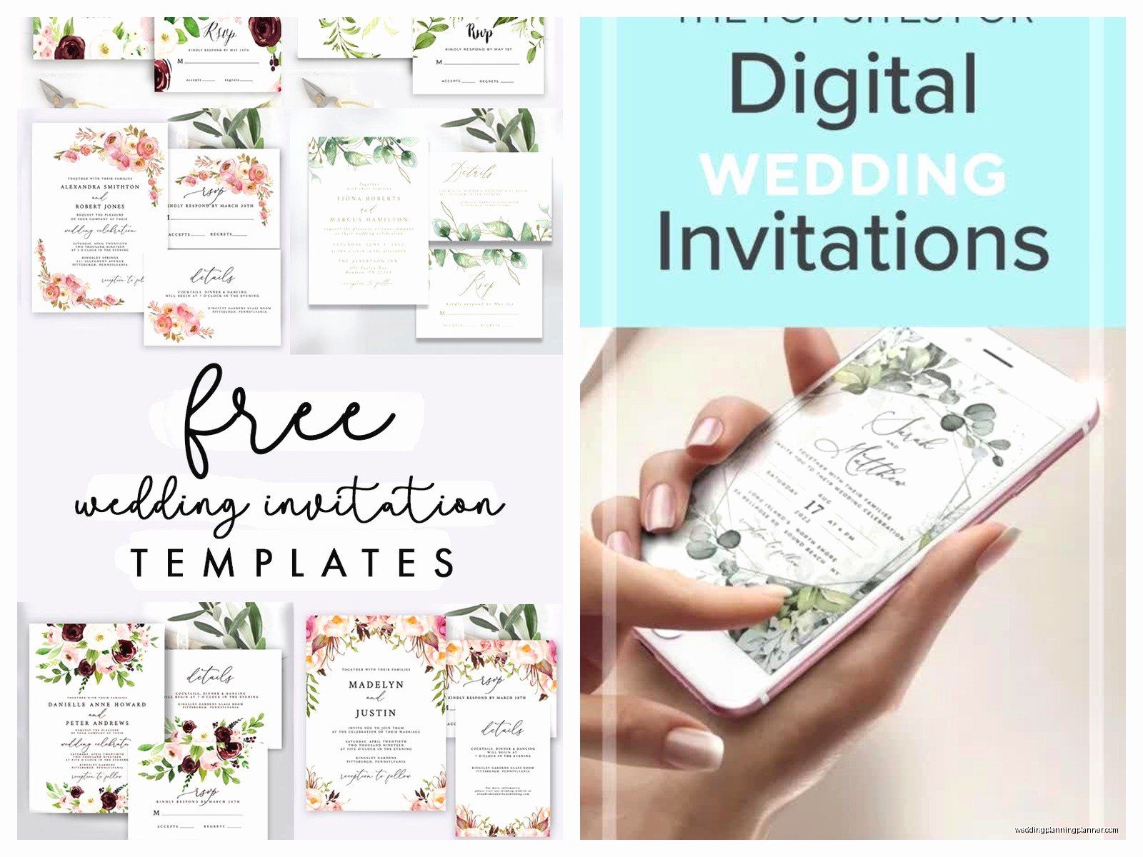 Free Online Wedding Invitations: No-Cost Digital Platforms