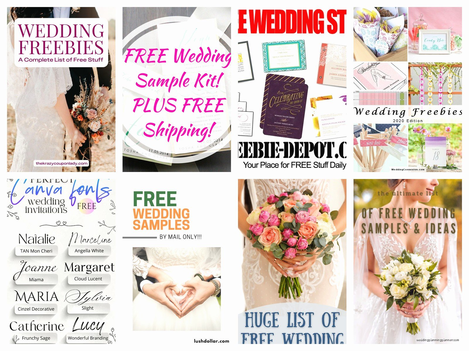Free Wedding Samples: Request Invitation Samples by Mail