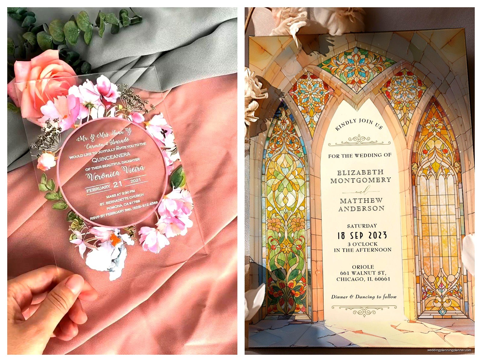 Glass Invitations: Transparent Crystal Clear Designs