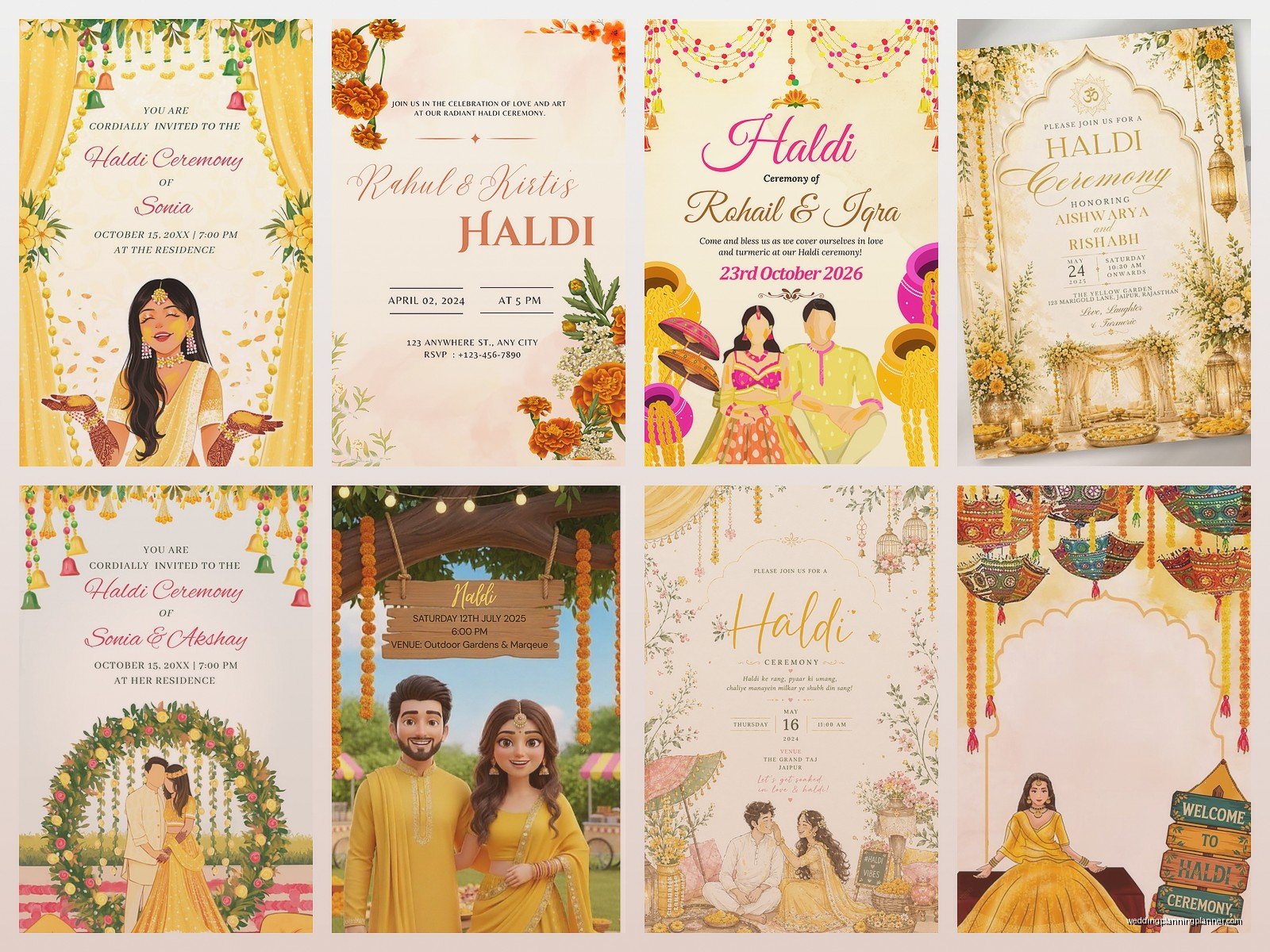 Haldi Ceremony Invitation: Design & Ordering Guide
